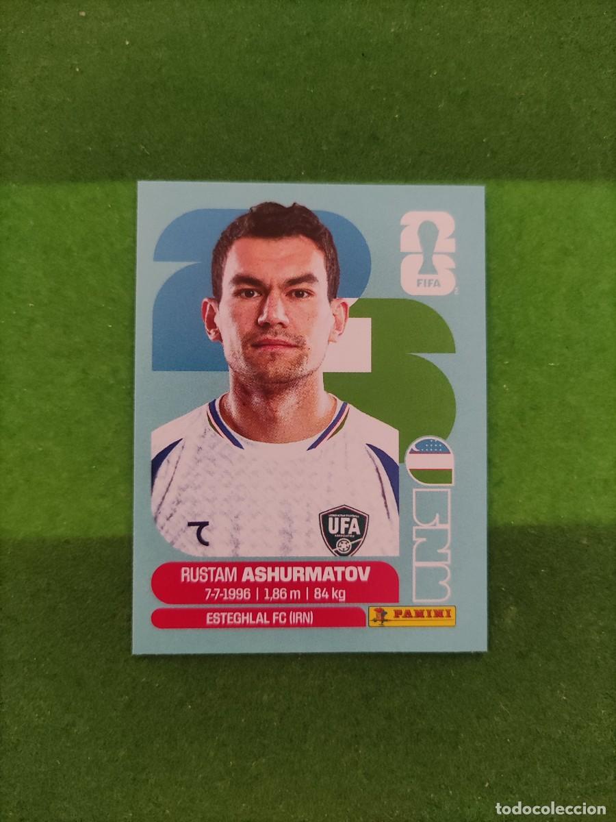 Cromos de F&uacute;tbol: Ashurmatov Uzbekist&aacute;n UZB 7 Sticker Mundial 2026 FIFA World Cup / Sin pegar