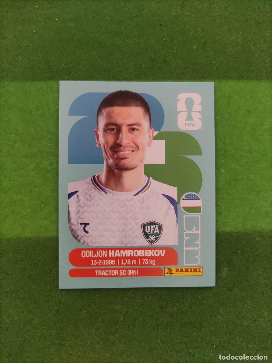 Cromos de F&uacute;tbol: Hamrobekov Uzbekist&aacute;n UZB 10 Sticker Mundial 2026 FIFA World Cup / Sin pegar