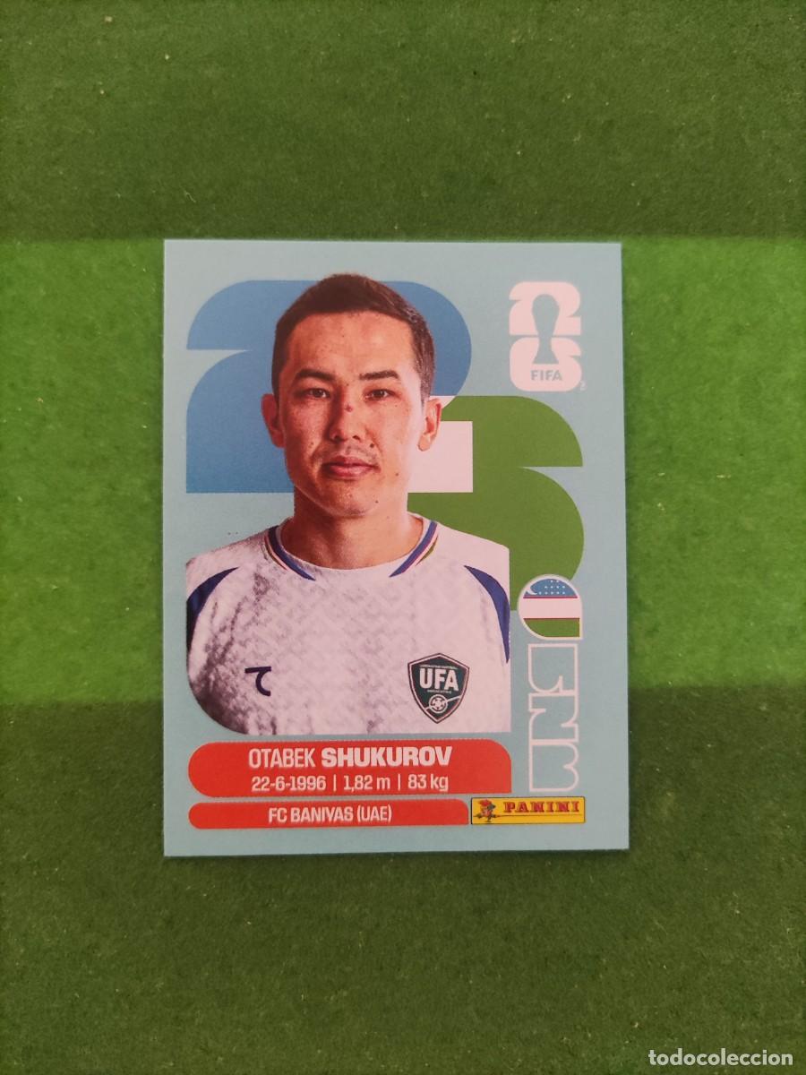 Cromos de F&uacute;tbol: Shukurov Uzbekist&aacute;n UZB 11 Sticker Mundial 2026 FIFA World Cup / Sin pegar