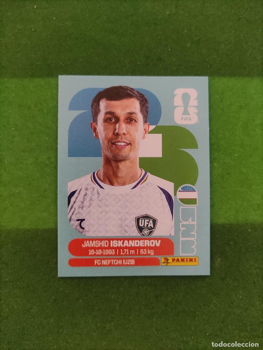 Cromos de F&uacute;tbol: Iskanderov Uzbekist&aacute;n UZB 12 Sticker Mundial 2026 FIFA World Cup / Sin pegar