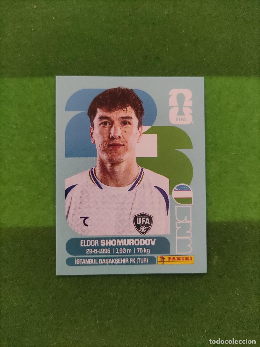 Cromos de F&uacute;tbol: Shomurodov Uzbekist&aacute;n UZB 16 Sticker Mundial 2026 FIFA World Cup / Sin pegar