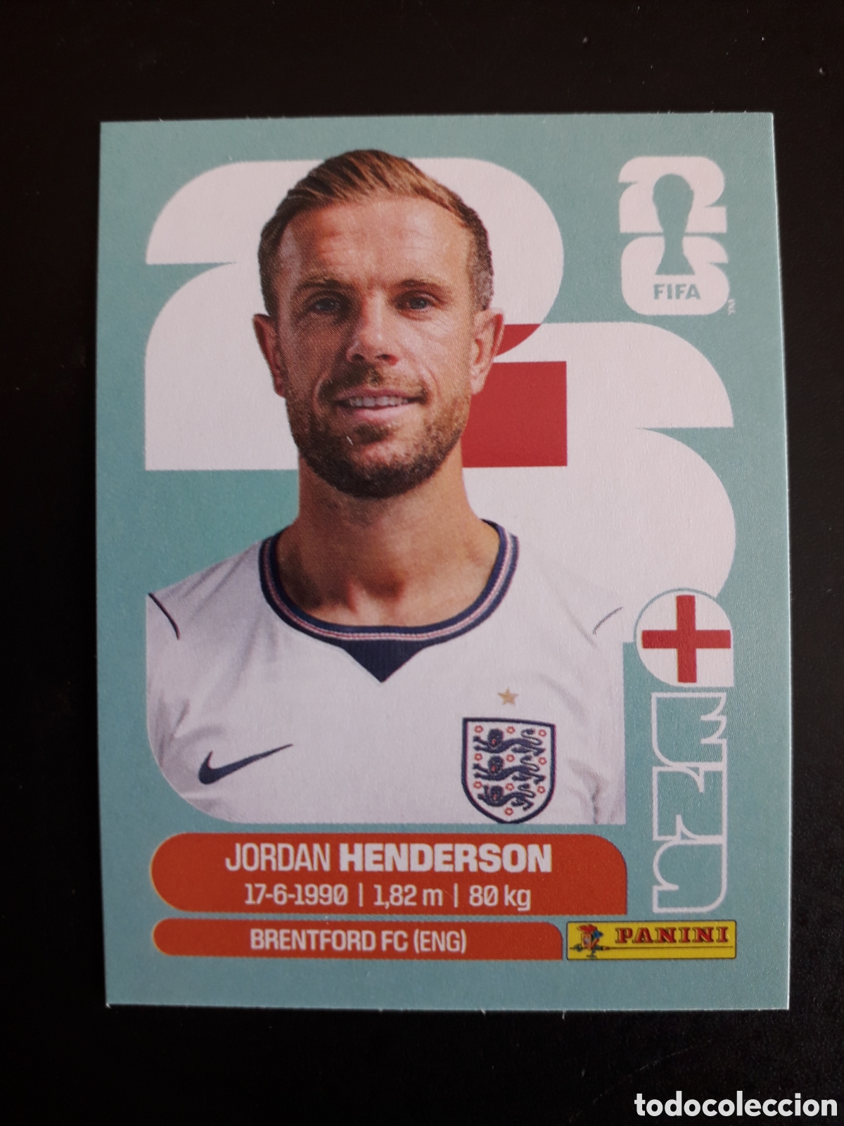 Cromos de F&uacute;tbol: HENDERSON INGLATERRA ENG 9 MUNDIAL F&Uacute;TBOL 2026 FIFA WORLD CUP PANINI SIN PEGAR PEDIDO M&Iacute;NIMO 3&euro;
