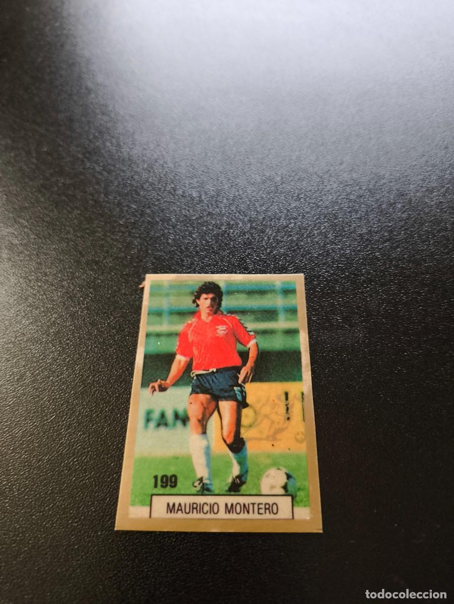 Cromos de F&uacute;tbol: 199 MAURICIO MONTERO COSTA RICA REYAUCA WORLD CUP MUNDIAL ITALIA ITALY 1990 NO PANINI