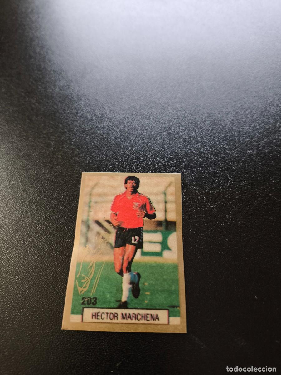 Cromos de F&uacute;tbol: 203 HECTOR MARCHENA COSTA RICA REYAUCA WORLD CUP MUNDIAL ITALIA ITALY 1990 NO PANINI