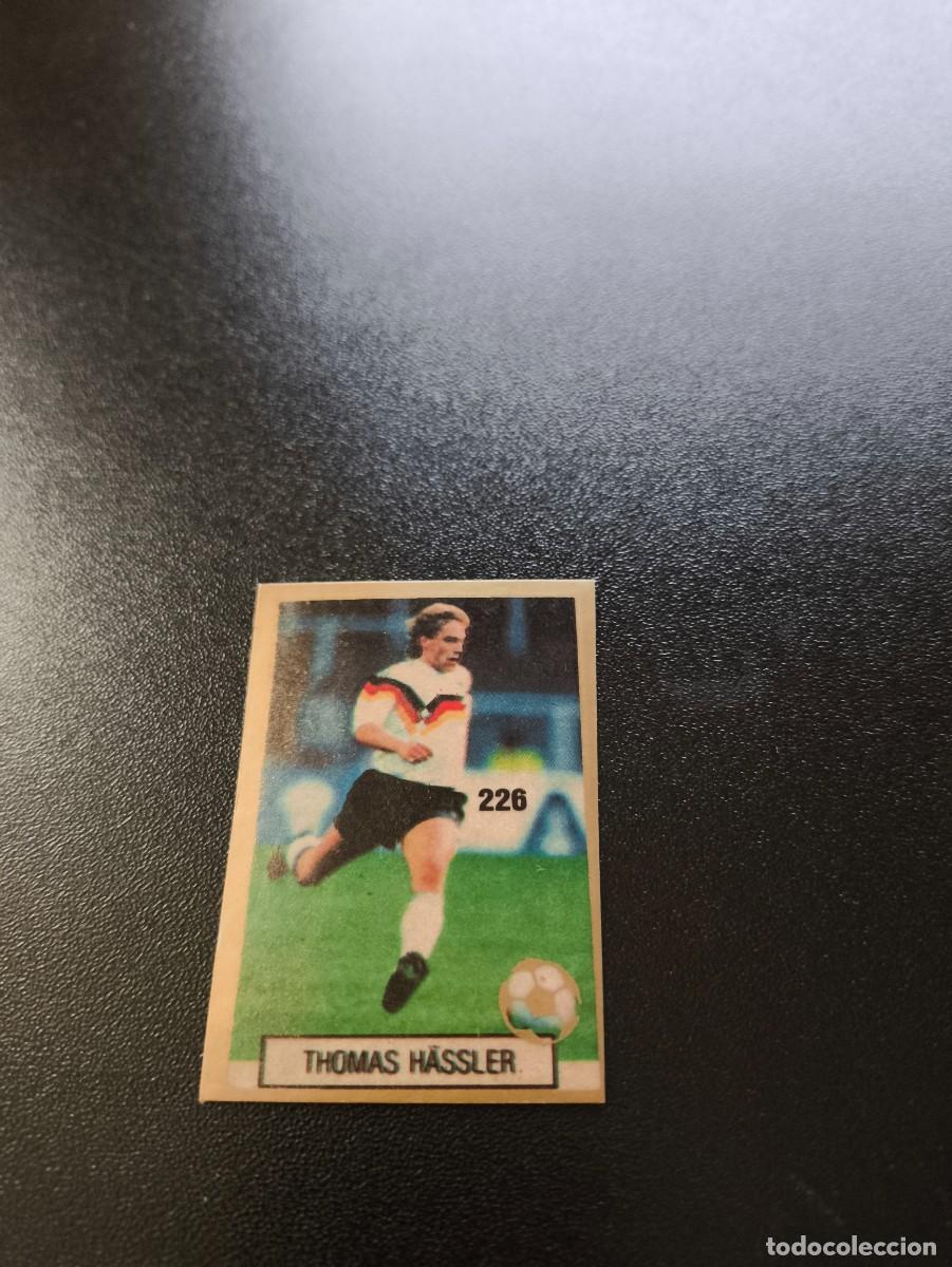 Cromos de F&uacute;tbol: 226 THOMAS HASSLER ALEMANIA GERMANY REYAUCA WORLD CUP MUNDIAL ITALIA ITALY 1990 NO PANINI
