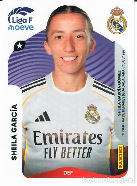 Cromos de F&uacute;tbol: CROMO PANINI LIGA FEMENINA F 2025-26 (25 - 26) - N&ordm; 266 A - SHEILA GARC&Iacute;A - REAL MADRID