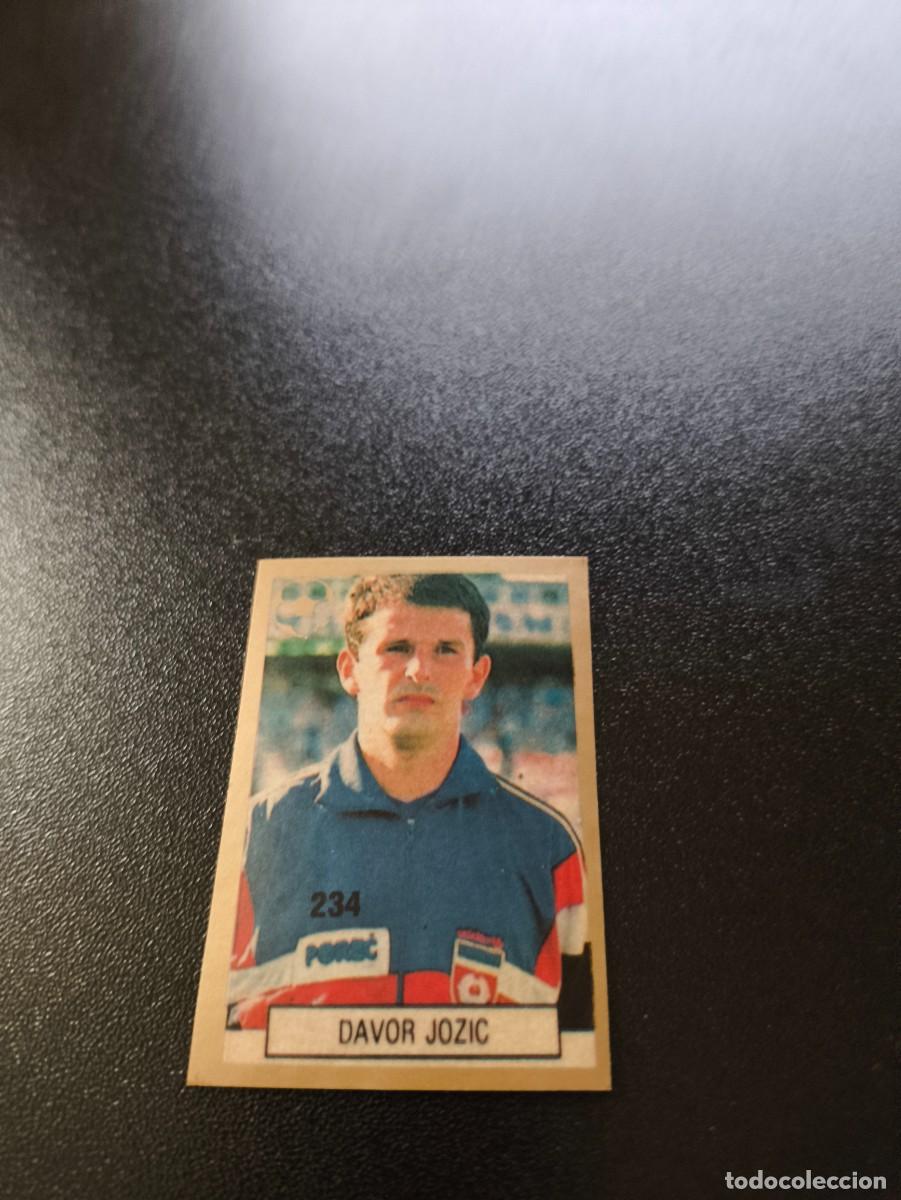 Cromos de F&uacute;tbol: 234 DAVOR JOZIC YUGOSLAVIA REYAUCA WORLD CUP MUNDIAL ITALIA ITALY 1990 NO PANINI