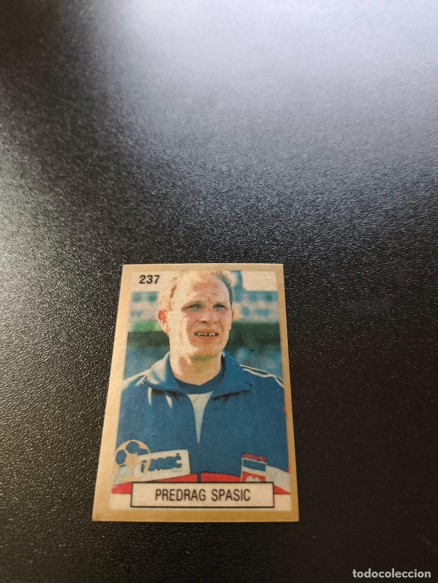 Cromos de F&uacute;tbol: 237 PREDRAG SPASIC YUGOSLAVIA REYAUCA WORLD CUP MUNDIAL ITALIA ITALY 1990 NO PANINI