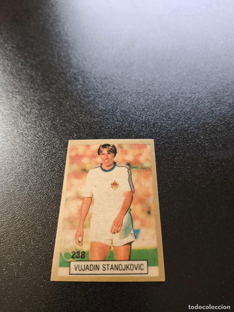 Cromos de F&uacute;tbol: 238 VUJADIN STANOJKOVIC YUGOSLAVIA REYAUCA WORLD CUP MUNDIAL ITALIA ITALY 1990 NO PANINI