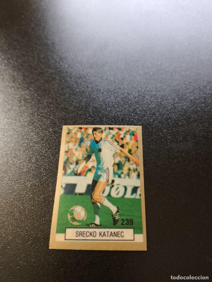 Cromos de F&uacute;tbol: 239 SRECKO KATANEC YUGOSLAVIA REYAUCA WORLD CUP MUNDIAL ITALIA ITALY 1990 NO PANINI