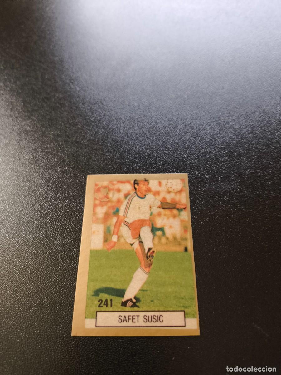 Cromos de F&uacute;tbol: 241 SAFET SUSIC YUGOSLAVIA REYAUCA WORLD CUP MUNDIAL ITALIA ITALY 1990 NO PANINI