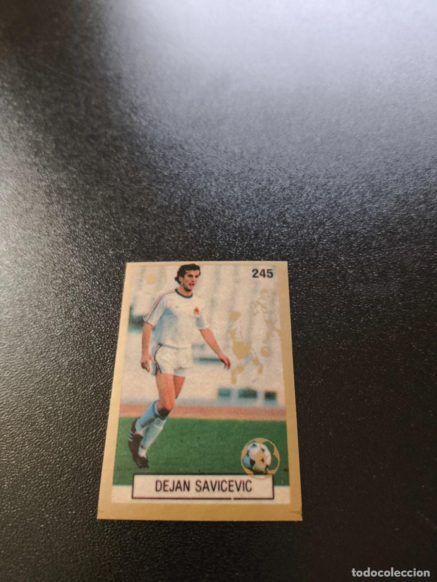 Cromos de F&uacute;tbol: 245 DEJAN SAVICEVIC MILAN YUGOSLAVIA REYAUCA WORLD CUP MUNDIAL ITALIA ITALY 1990 NO PANINI