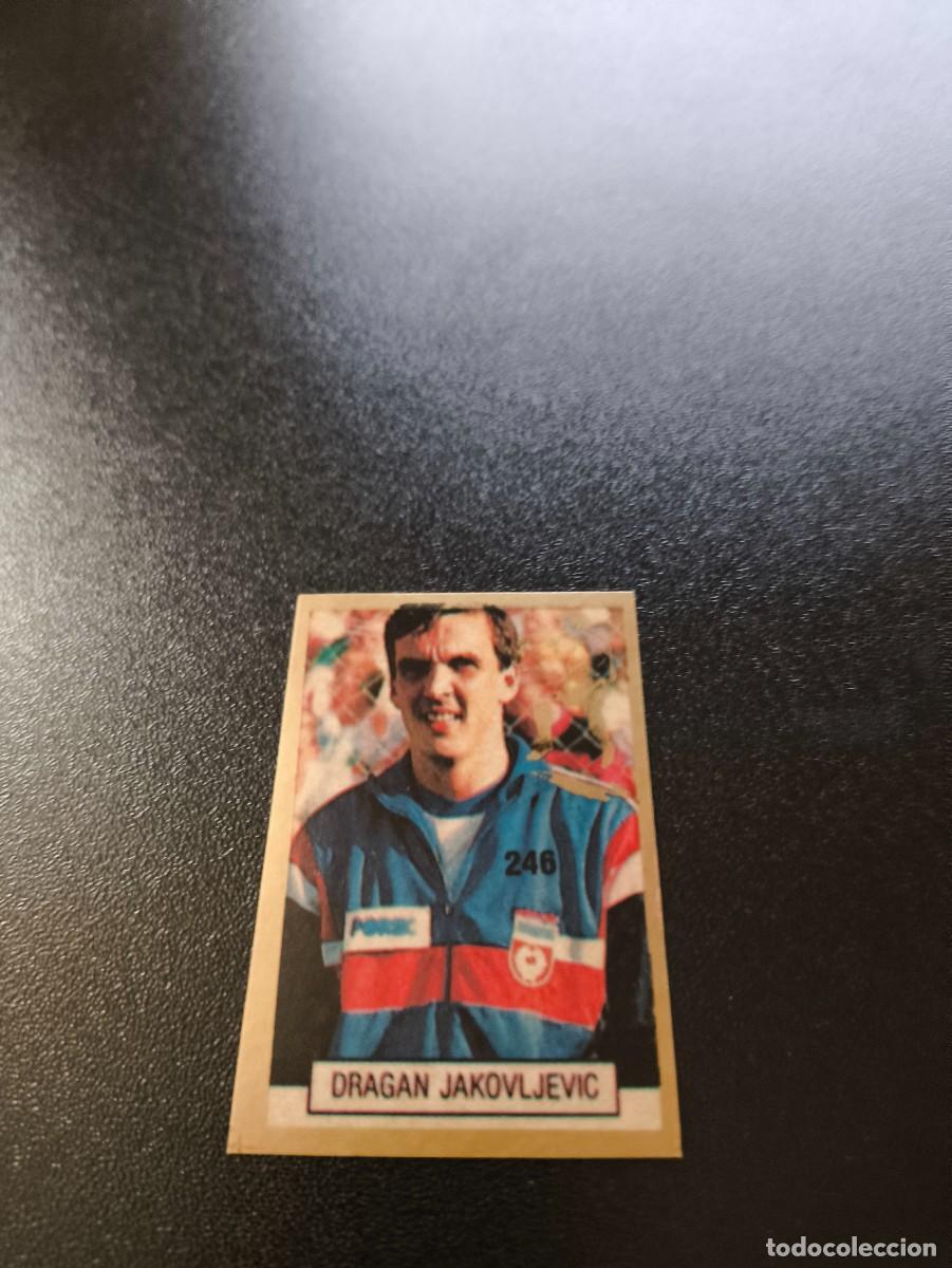 Cromos de F&uacute;tbol: 246 DRAGAN JAKOVLJEVIC YUGOSLAVIA REYAUCA WORLD CUP MUNDIAL ITALIA ITALY 1990 NO PANINI