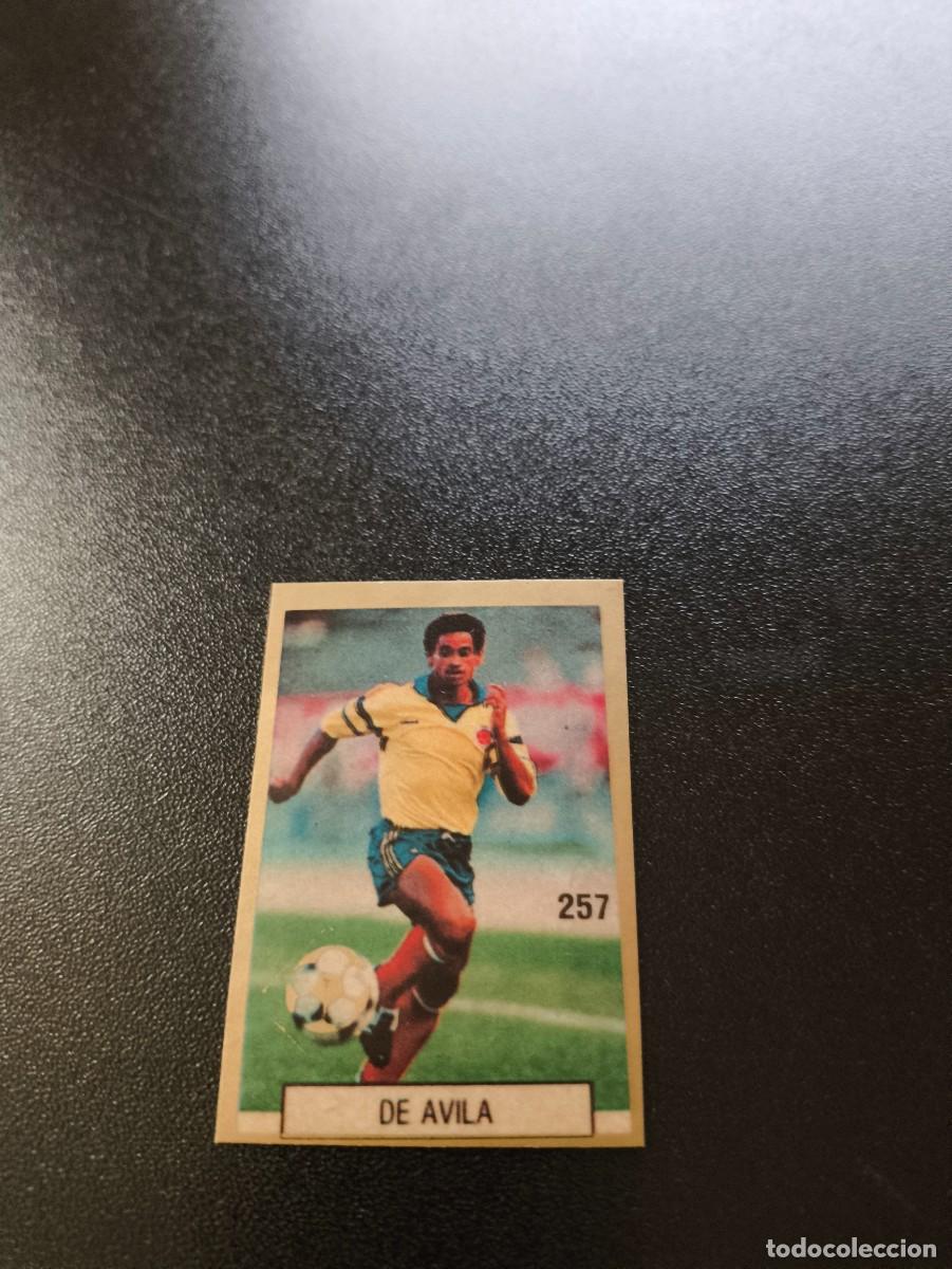 Cromos de F&uacute;tbol: 257 DE AVILA COLOMBIA REYAUCA WORLD CUP MUNDIAL ITALIA ITALY 1990 NO PANINI