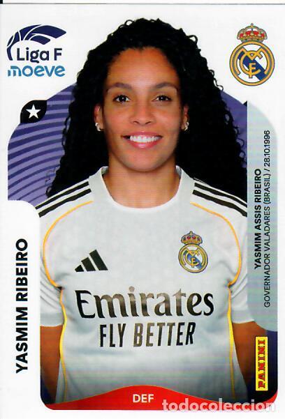 Cromos de F&uacute;tbol: CROMO PANINI LIGA FEMENINA F 2025-26 (25 - 26) - N&ordm; 271 - YASMIM RIBEIRO - REAL MADRID