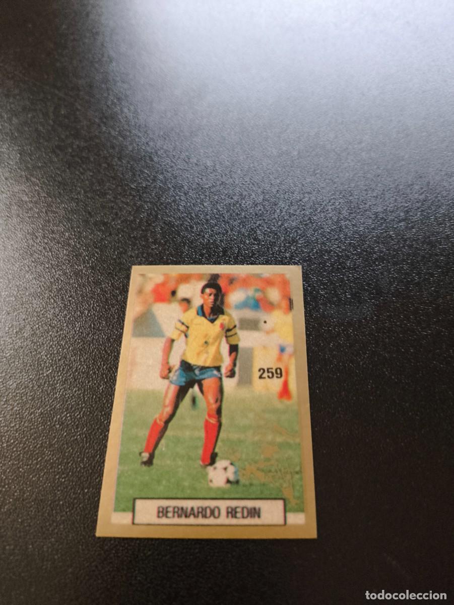 Cromos de F&uacute;tbol: 259 BERNARDO REDIN COLOMBIA REYAUCA WORLD CUP MUNDIAL ITALIA ITALY 1990 NO PANINI