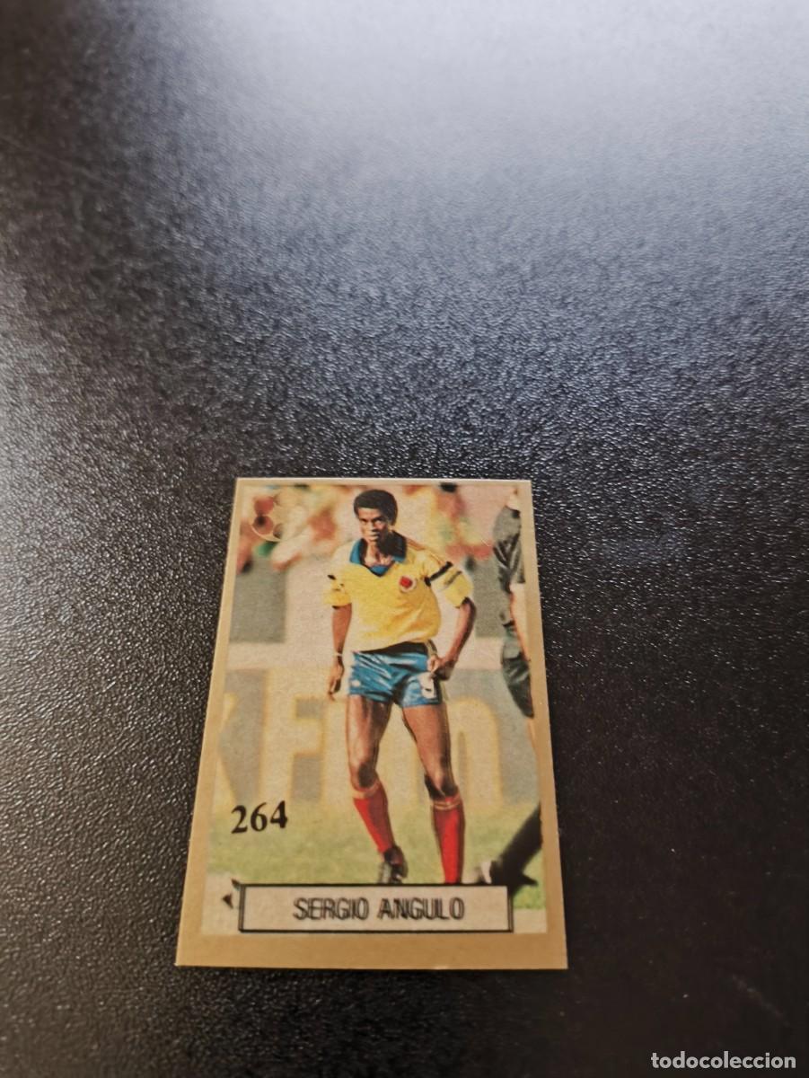 Cromos de F&uacute;tbol: 264 SERGIO ANGULO COLOMBIA REYAUCA WORLD CUP MUNDIAL ITALIA ITALY 1990 NO PANINI