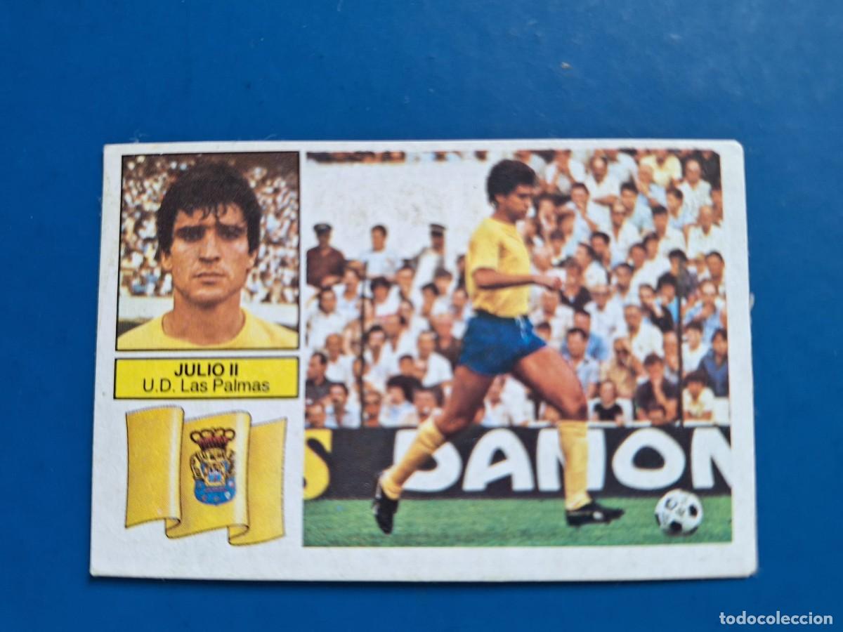 Cromos de F&uacute;tbol: Este 82 83 1982 1983 Julio II Las Palmas coloca