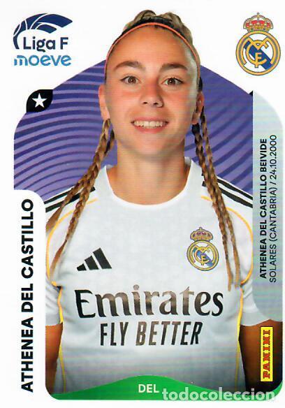 Cartes &agrave; collectionner de Football: CROMO PANINI LIGA FEMENINA F 2025-26 (25 - 26) - N&ordm; 277 - ATHENEA DEL CASTILLO - REAL MADRID
