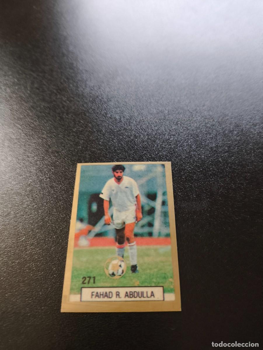 Cartes &agrave; collectionner de Football: 271 FAHAD R. ABDULLA EMIRATOS ARABES REYAUCA WORLD CUP MUNDIAL ITALIA ITALY 1990 NO PANINI