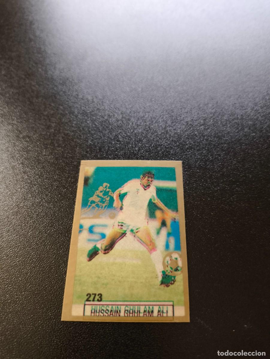 Cromos de Futebol: 273 HUSSAIN GHULAM EMIRATOS ARABES REYAUCA WORLD CUP MUNDIAL ITALIA ITALY 1990 NO PANINI