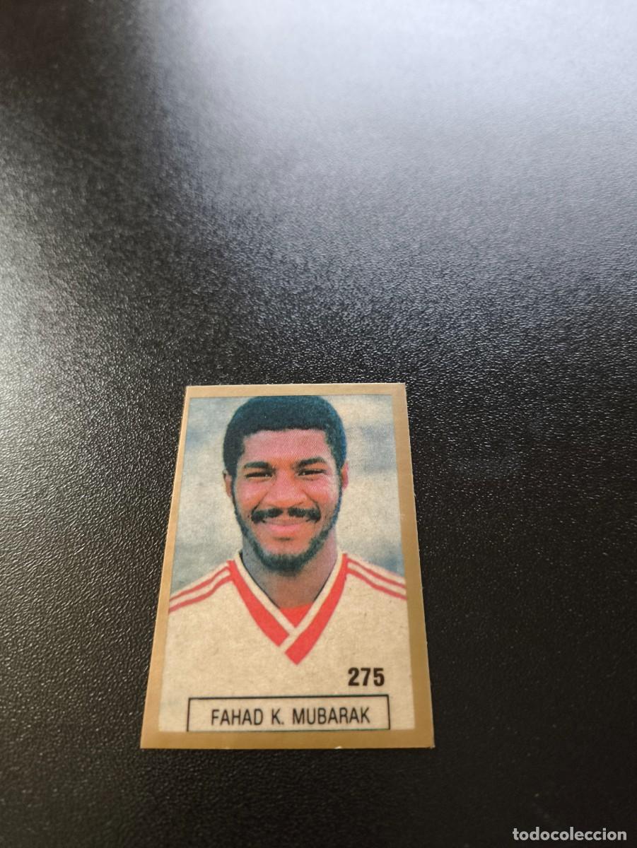Cromos de Futebol: 275 FAHAD K. MUBARAK EMIRATOS ARABES REYAUCA WORLD CUP MUNDIAL ITALIA ITALY 1990 NO PANINI