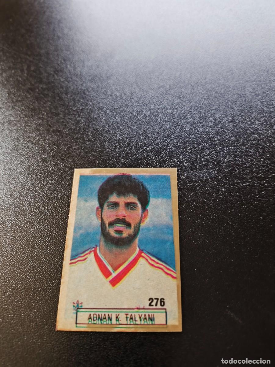 Cartes &agrave; collectionner de Football: 276 ADNAN K. TALYANI EMIRATOS ARABES REYAUCA WORLD CUP MUNDIAL ITALIA ITALY 1990 NO PANINI