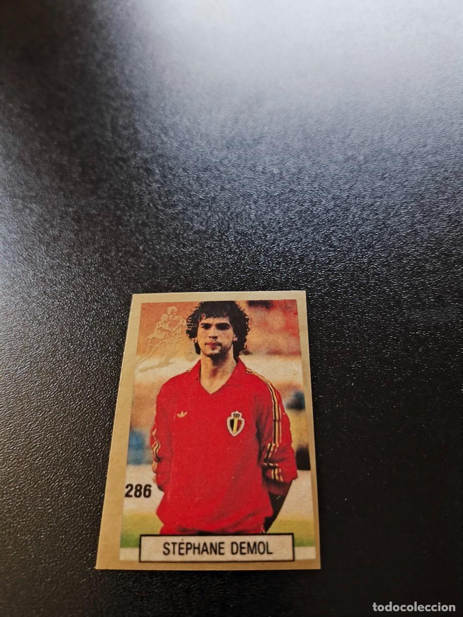 Cartes &agrave; collectionner de Football: 286 STEPHANE DEMOL BELGICA BELGIUM REYAUCA WORLD CUP MUNDIAL ITALIA ITALY 1990 NO PANINI