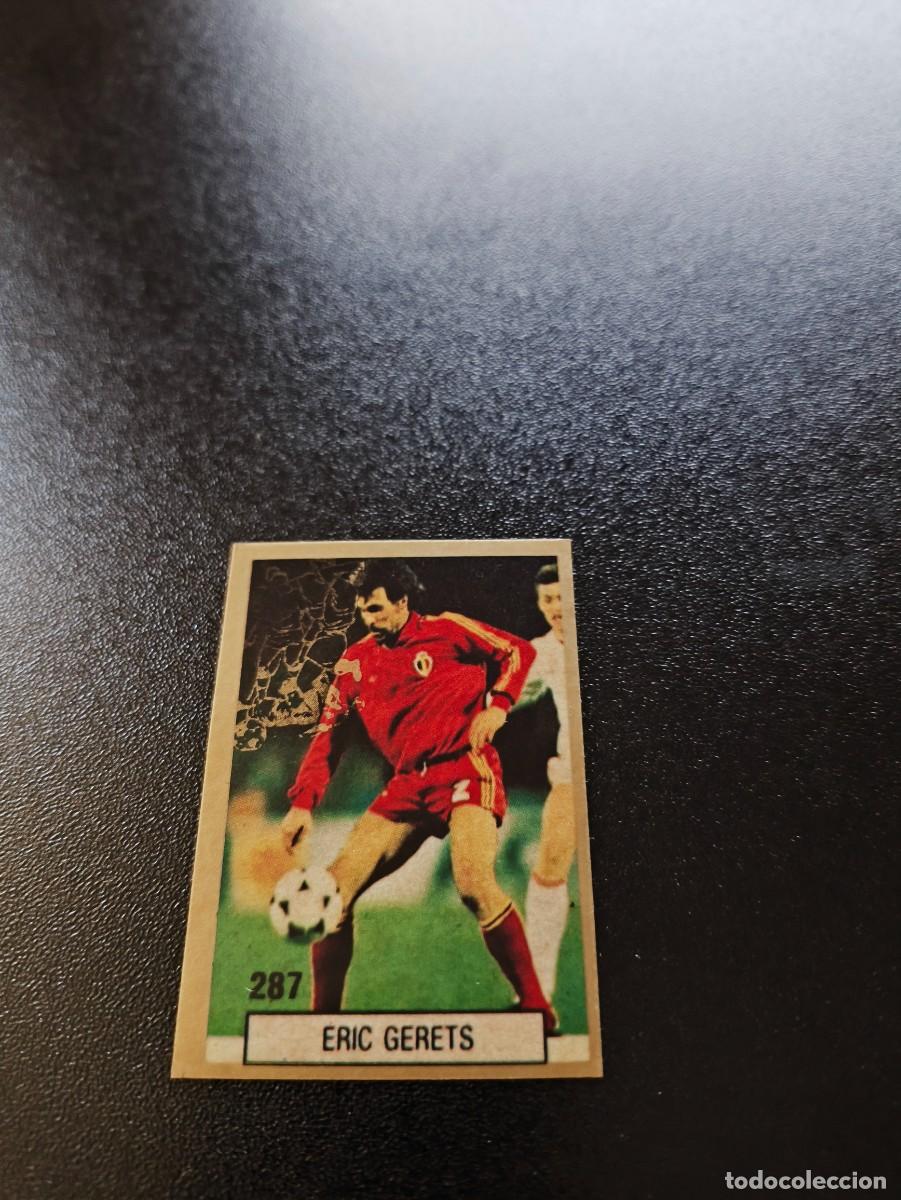 Cartes &agrave; collectionner de Football: 287 ERIC GERETS BELGICA BELGIUM REYAUCA WORLD CUP MUNDIAL ITALIA ITALY 1990 NO PANINI