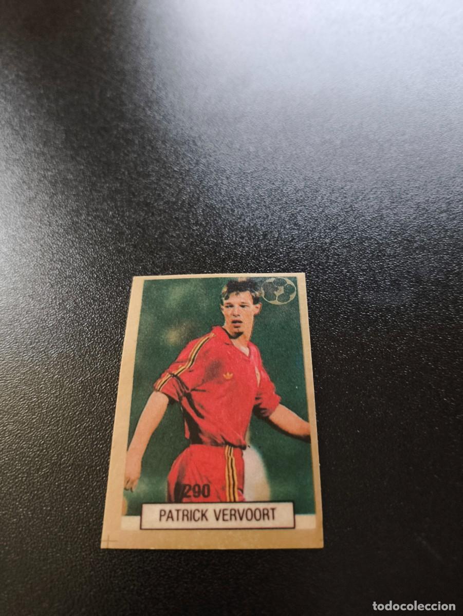 Cartes &agrave; collectionner de Football: 290 PATRICK VERVOORT BELGICA BELGIUM REYAUCA WORLD CUP MUNDIAL ITALIA ITALY 1990 NO PANINI
