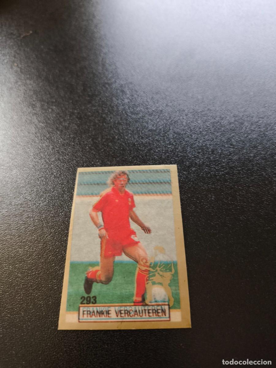 Cartes &agrave; collectionner de Football: 293 FRANKIE VERCAUTEREN BELGICA BELGIUM REYAUCA WORLD CUP MUNDIAL ITALIA ITALY 1990 NO PANINI