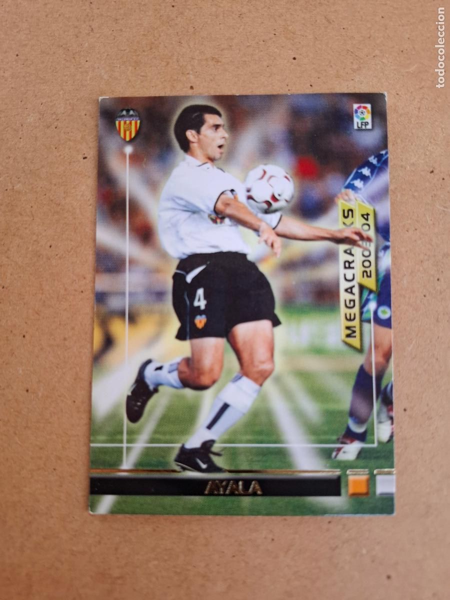 Cromos de F&uacute;tbol: MEGAFICHAS 2003 2004 03 04 - PANINI - 365 AYALA - VALENCIA CF (CM)