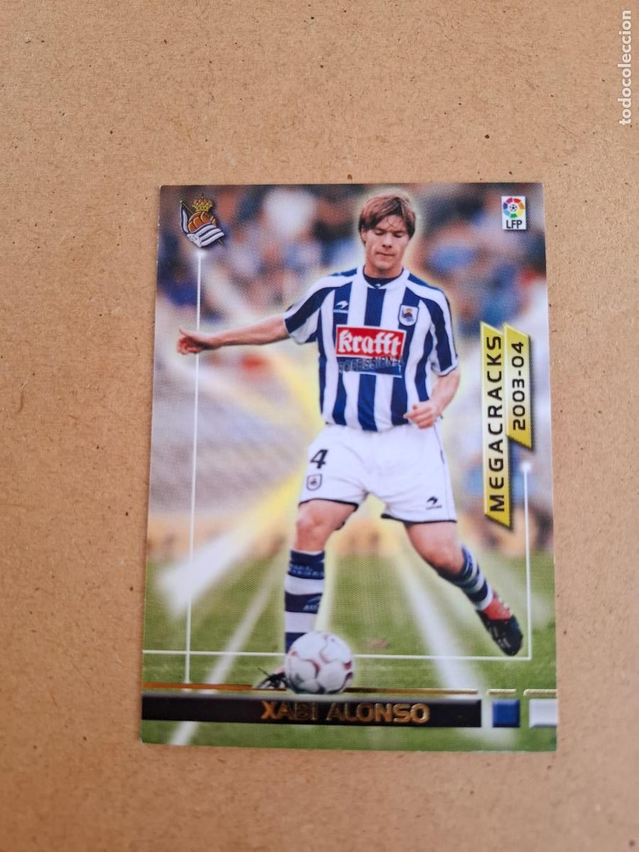 Cromos de F&uacute;tbol: MEGAFICHAS 2003 2004 03 04 - PANINI - 367 XABI ALONSO - REAL SOCIEDAD (CM)