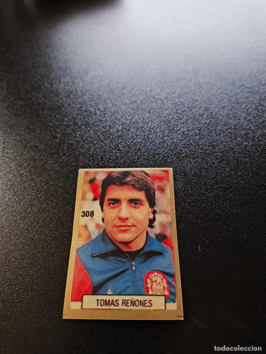 Cromos de F&uacute;tbol: 308 TOMAS RE&Ntilde;ONES ATLETICO MADRID ESPA&Ntilde;A SPAIN REYAUCA WORLD CUP MUNDIAL ITALIA ITALY 1990 NO PANINI
