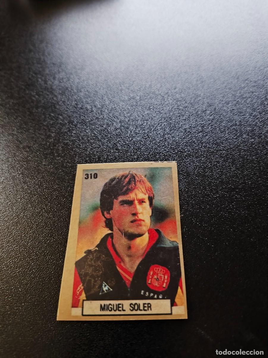 Cromos de F&uacute;tbol: 310 MIGUEL SOLER BARCELONA MADRID ESPA&Ntilde;A SPAIN REYAUCA WORLD CUP MUNDIAL ITALIA ITALY 1990 NO PANINI