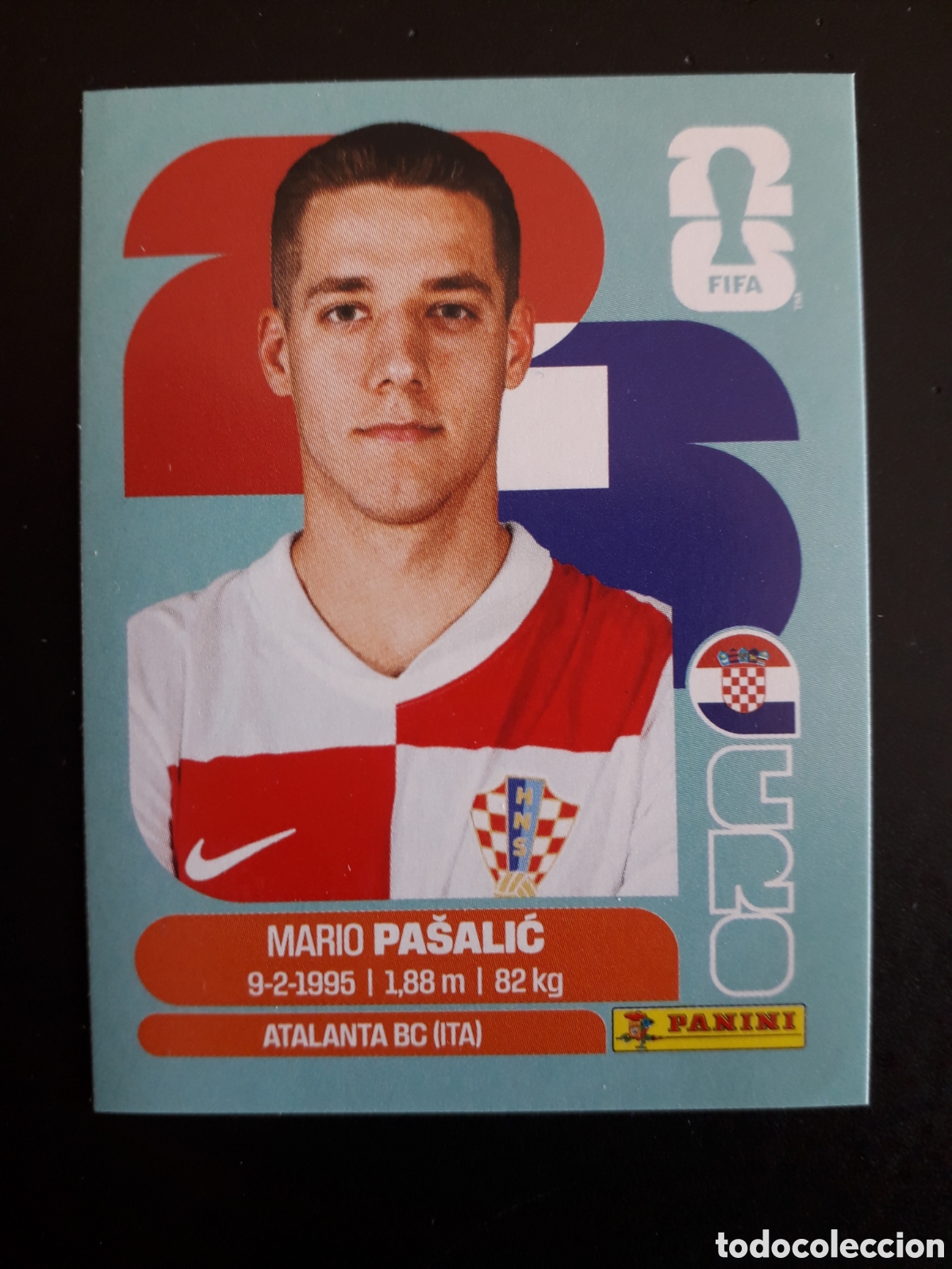 Cromos de F&uacute;tbol: PA&Scaron;ALIC CROACIA CRO 14 MUNDIAL F&Uacute;TBOL 2026 FIFA WORLD CUP PANINI SIN PEGAR PEDIDO M&Iacute;NIMO 3&euro;