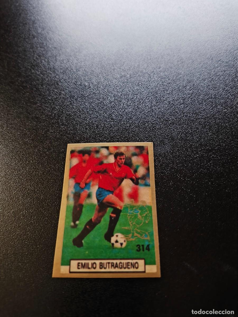 Cromos de F&uacute;tbol: 314 EMILIO BUTRAGUE&Ntilde;O REAL MADRID ESPA&Ntilde;A SPAIN REYAUCA WORLD CUP MUNDIAL ITALIA ITALY 1990 NO PANINI