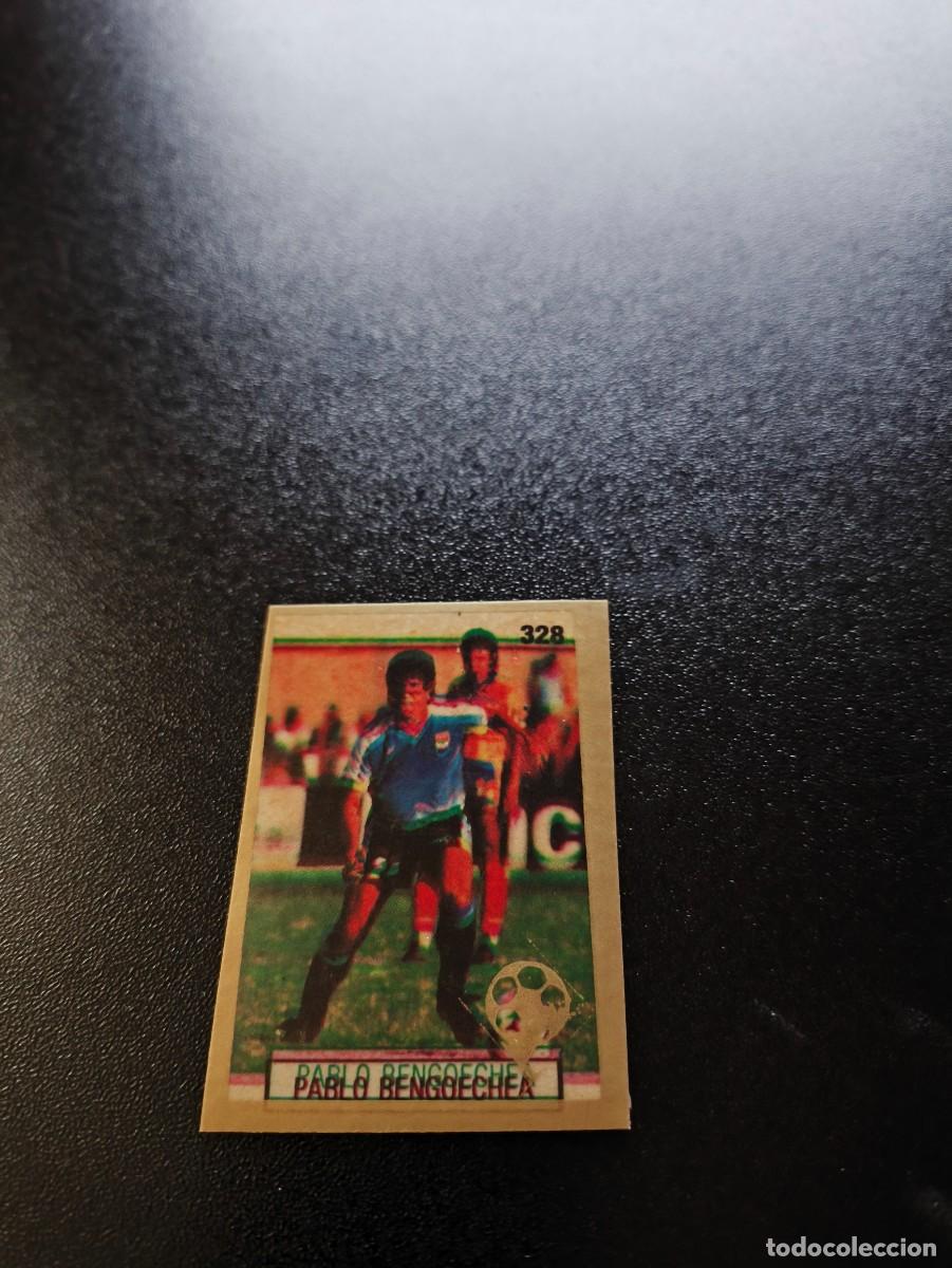Cromos de F&uacute;tbol: 328 PABLO BENGOECHEA URUGUAY SPAIN REYAUCA WORLD CUP MUNDIAL ITALIA ITALY 1990 NO PANINI