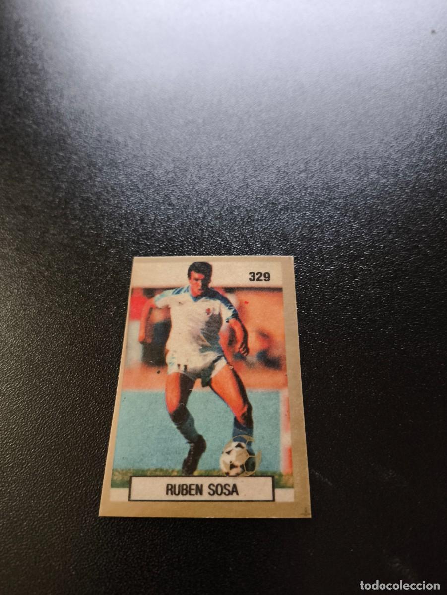 Cromos de F&uacute;tbol: 329 RUBEN SOSA ZARAGOZA URUGUAY SPAIN REYAUCA WORLD CUP MUNDIAL ITALIA ITALY 1990 NO PANINI