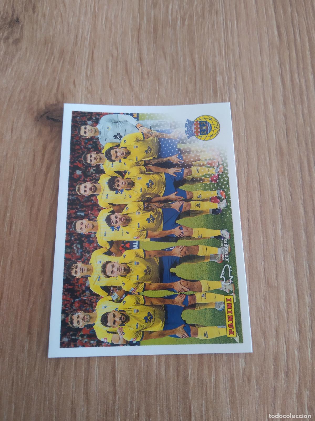 Cromos de F&uacute;tbol: 38 EQUIPO PLANTILLA AROUCA CROMO FUTBOL PANINI LIGA PORTUGAL 25-26 FUTEBOL LIGA BETCLIC 2025-2026