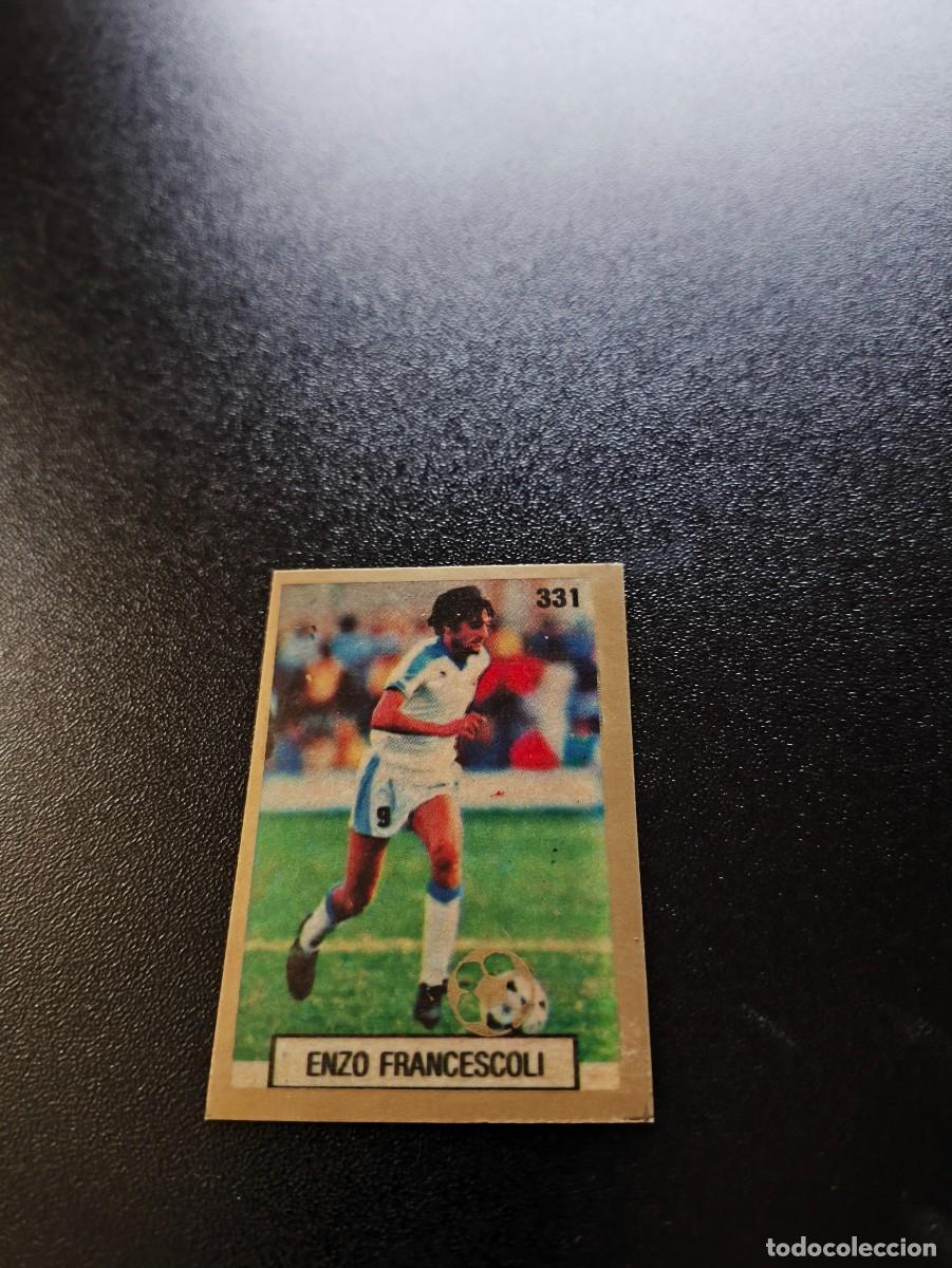 Cromos de F&uacute;tbol: 331 ENZO FRANCESCOLI URUGUAY SPAIN REYAUCA WORLD CUP MUNDIAL ITALIA ITALY 1990 NO PANINI