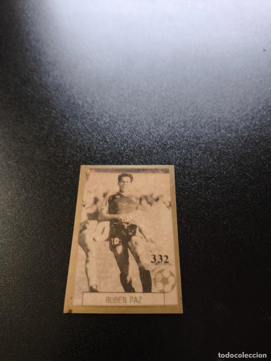 Cromos de F&uacute;tbol: 332 RUBEN PAZ URUGUAY SPAIN REYAUCA WORLD CUP MUNDIAL ITALIA ITALY 1990 NO PANINI