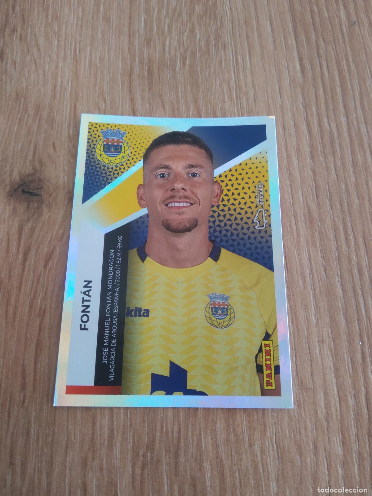 Cromos de F&uacute;tbol: 44 FONTAN AROUCA CROMO FUTBOL PANINI LIGA PORTUGAL 25-26 FUTEBOL LIGA BETCLIC 2025-2026