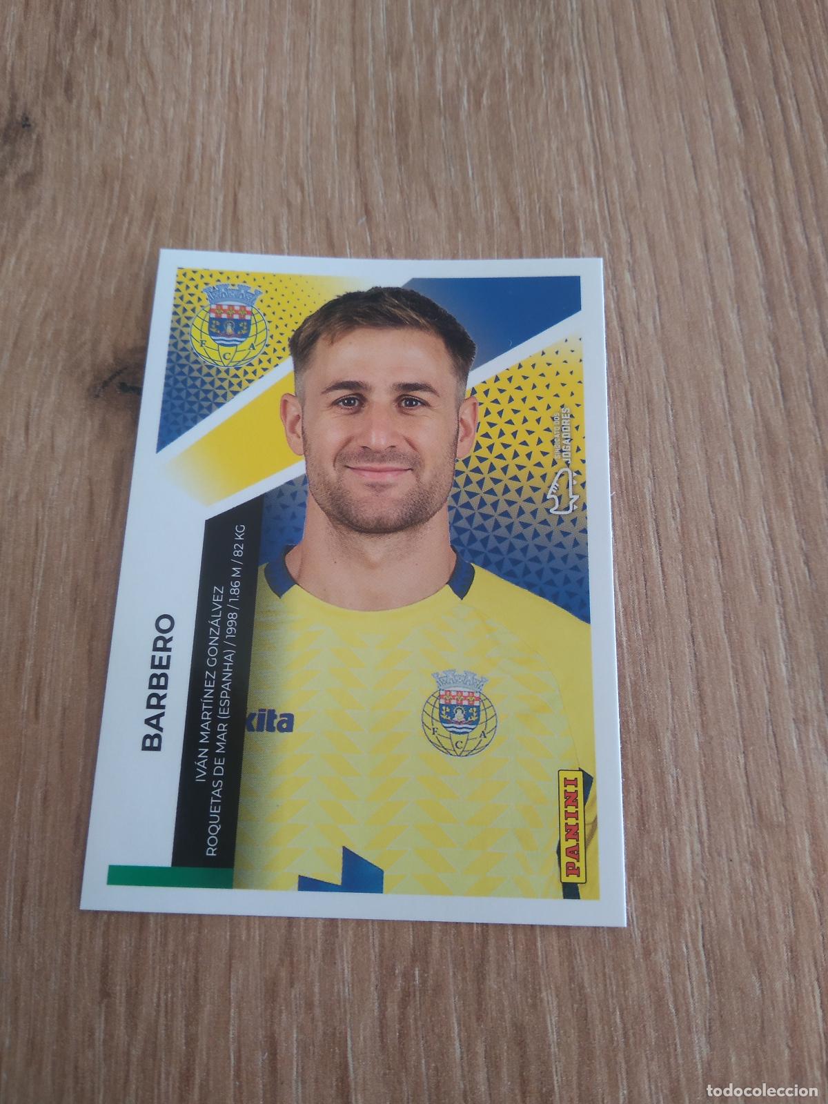 Football Stickers: 54 BARBERO AROUCA CROMO FUTBOL PANINI LIGA PORTUGAL 25-26 FUTEBOL LIGA BETCLIC 2025-2026