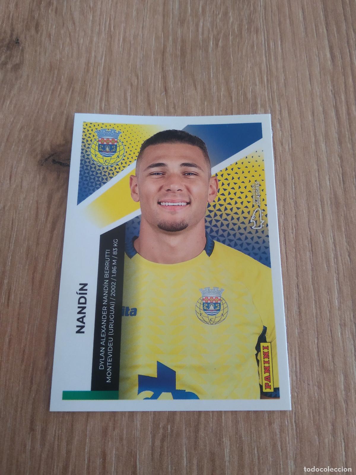 Football Stickers: 55 NANDIN AROUCA CROMO FUTBOL PANINI LIGA PORTUGAL 25-26 FUTEBOL LIGA BETCLIC 2025-2026