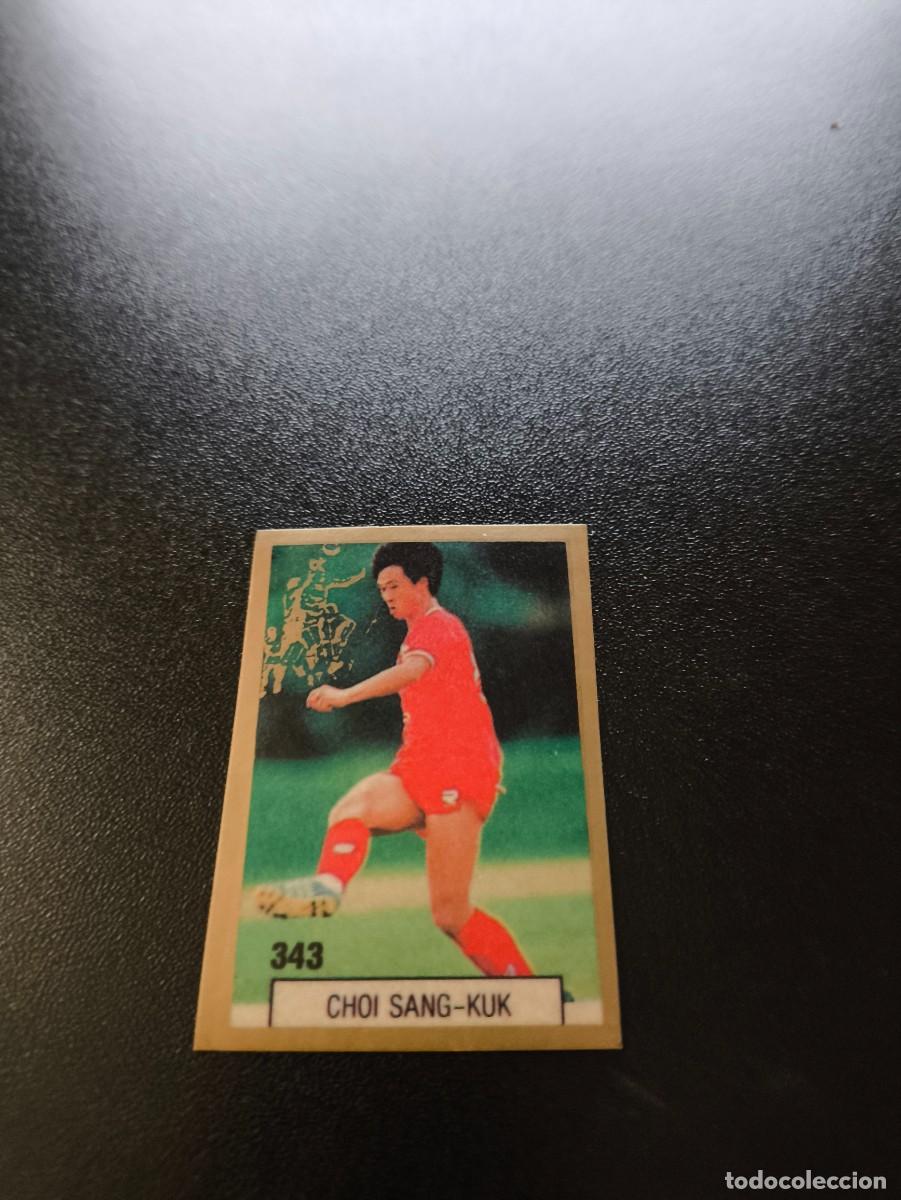 Football Stickers: 343 CHOI SANG-KUK KOREA DEL SUR SOUTH KOREA REYAUCA WORLD CUP MUNDIAL ITALIA ITALY 1990 NO PANINI