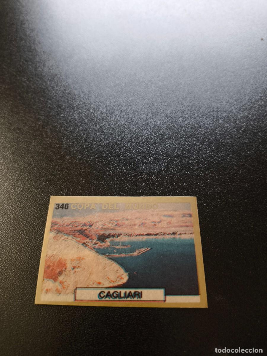 Football Stickers: 346 CAGLIARI REYAUCA WORLD CUP MUNDIAL ITALIA ITALY 1990 NO PANINI