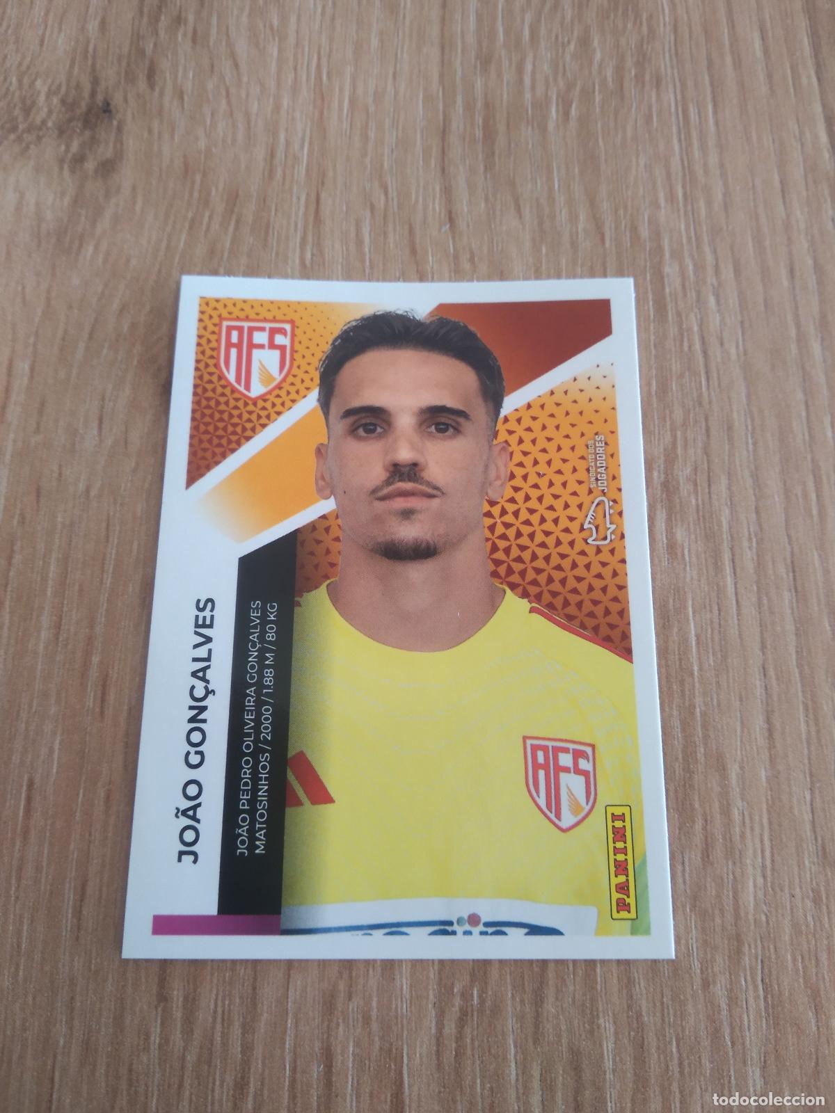 Football Stickers: 59 JOAO GON&Ccedil;ALVES Avs SAD CROMO FUTBOL PANINI LIGA PORTUGAL 25-26 FUTEBOL LIGA BETCLIC 2025-2026