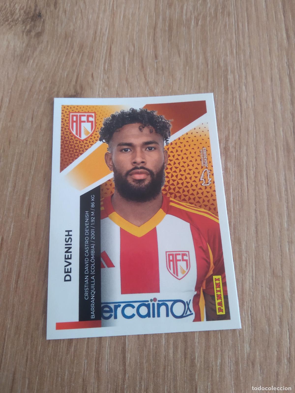 Football Stickers: 63 DEVENISH Avs SAD CROMO FUTBOL PANINI LIGA PORTUGAL 25-26 FUTEBOL LIGA BETCLIC 2025-2026