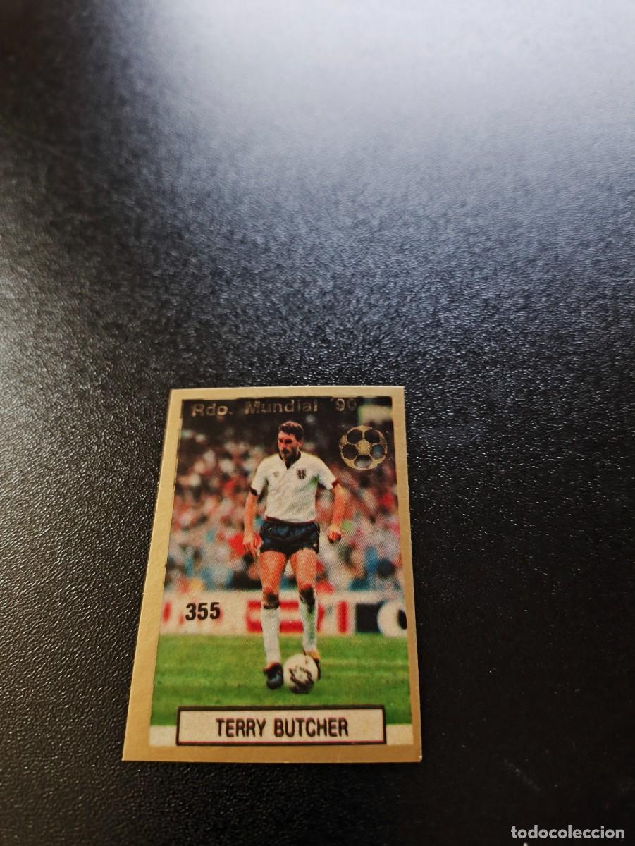 Football Stickers: 355 TERRY BUTCHER INGLATERRA ENGLAND REYAUCA WORLD CUP MUNDIAL ITALIA ITALY 1990 NO PANINI